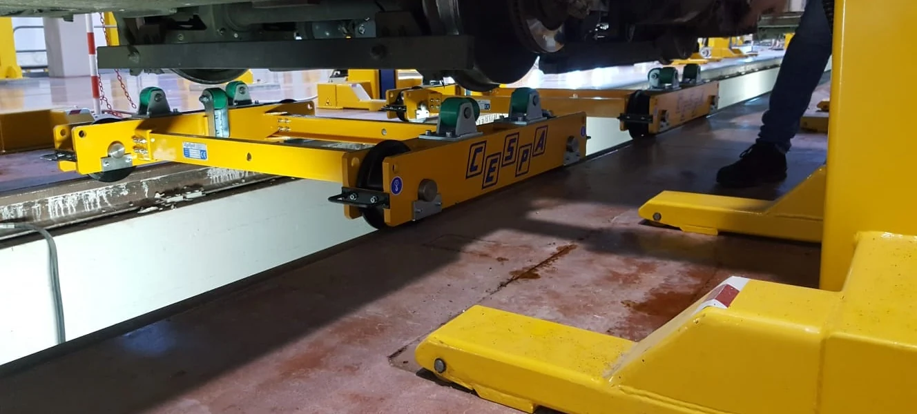 CESPA railway workshop equipment