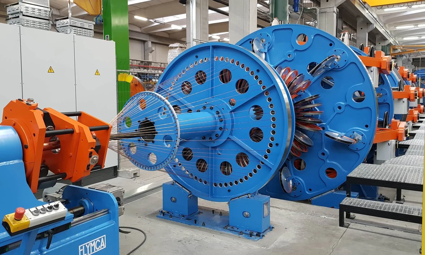 FLYMCA planetary stranding machine